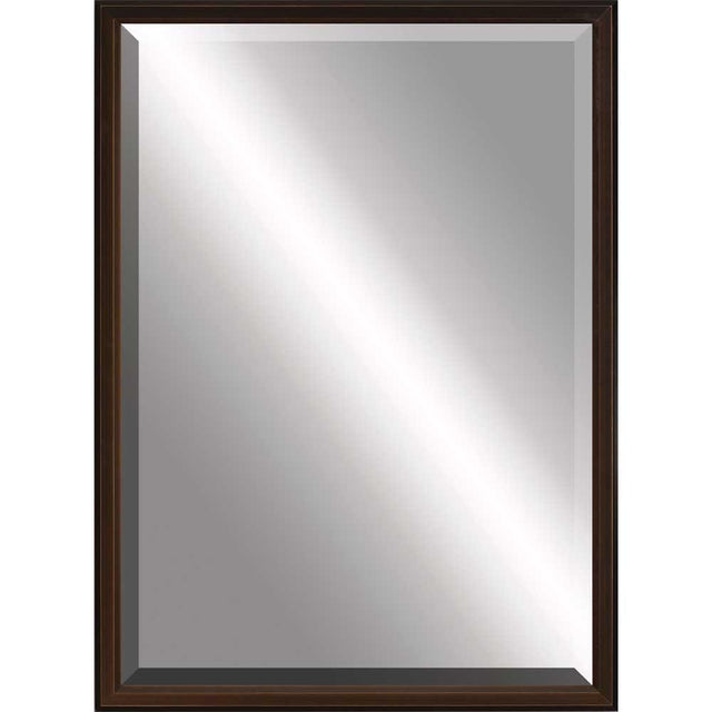 Paragon #517 24 X 36 Beveled Brown 39 X 27 X 3 Wall Mirror