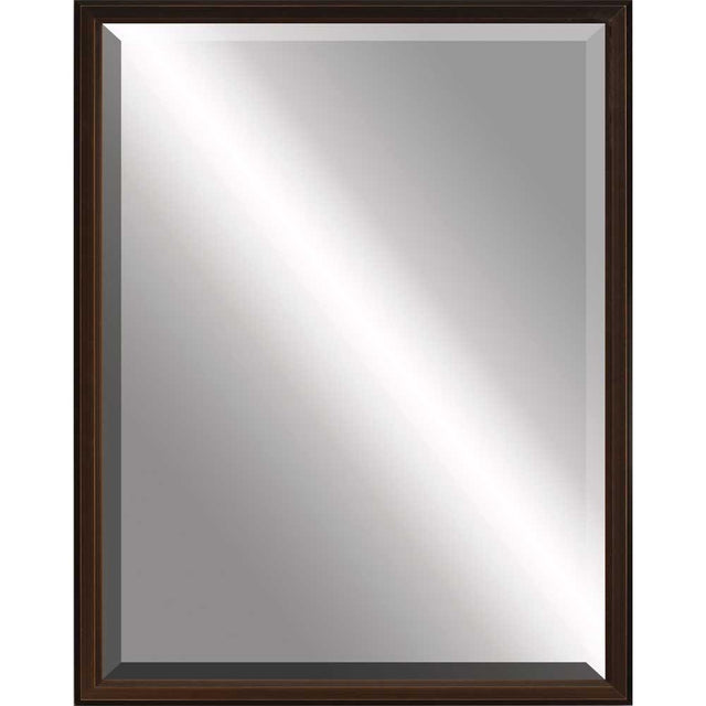 Paragon #517 30 x 40 Beveled Brown 43 X 33 X 3 Wall Mirror