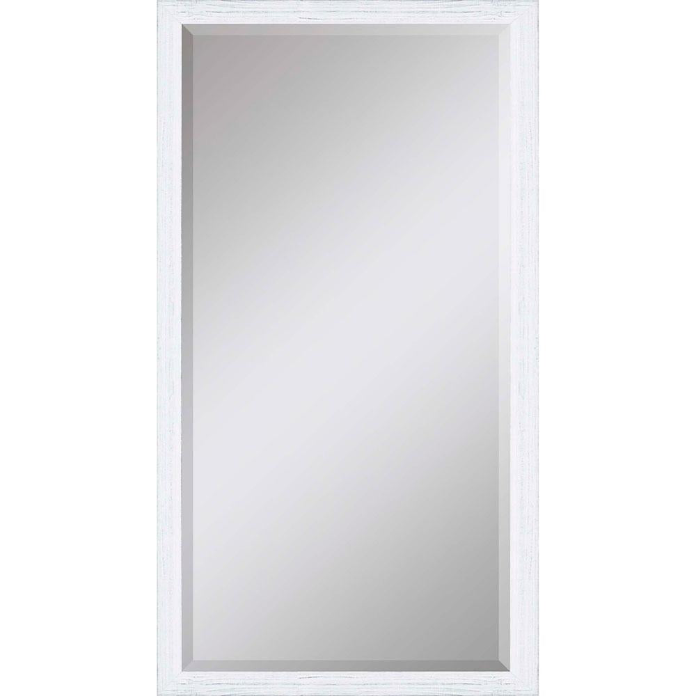 Paragon #463 30 x 72 Beveled White 76 X 34 X 1 Wall Mirror