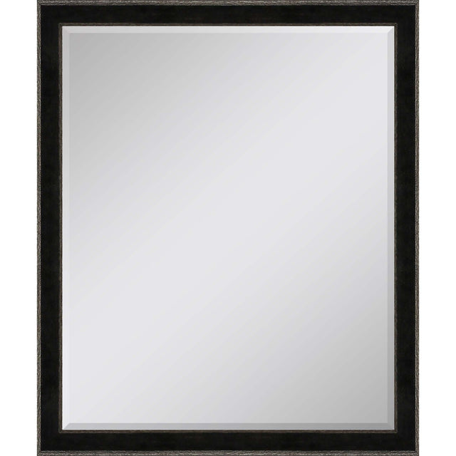 Paragon #535 22 x 28 Beveled Black 32 X 26 X 2 Wall Mirror