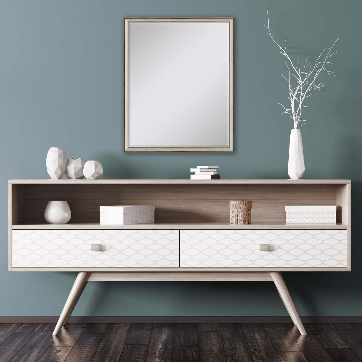 Paragon #615 22 x 28 Beveled Metallic 30 X 24 X 2 Wall Mirror