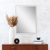 Paragon #418 22 x 28 Beveled White 31 X 25 X 1 Wall Mirror