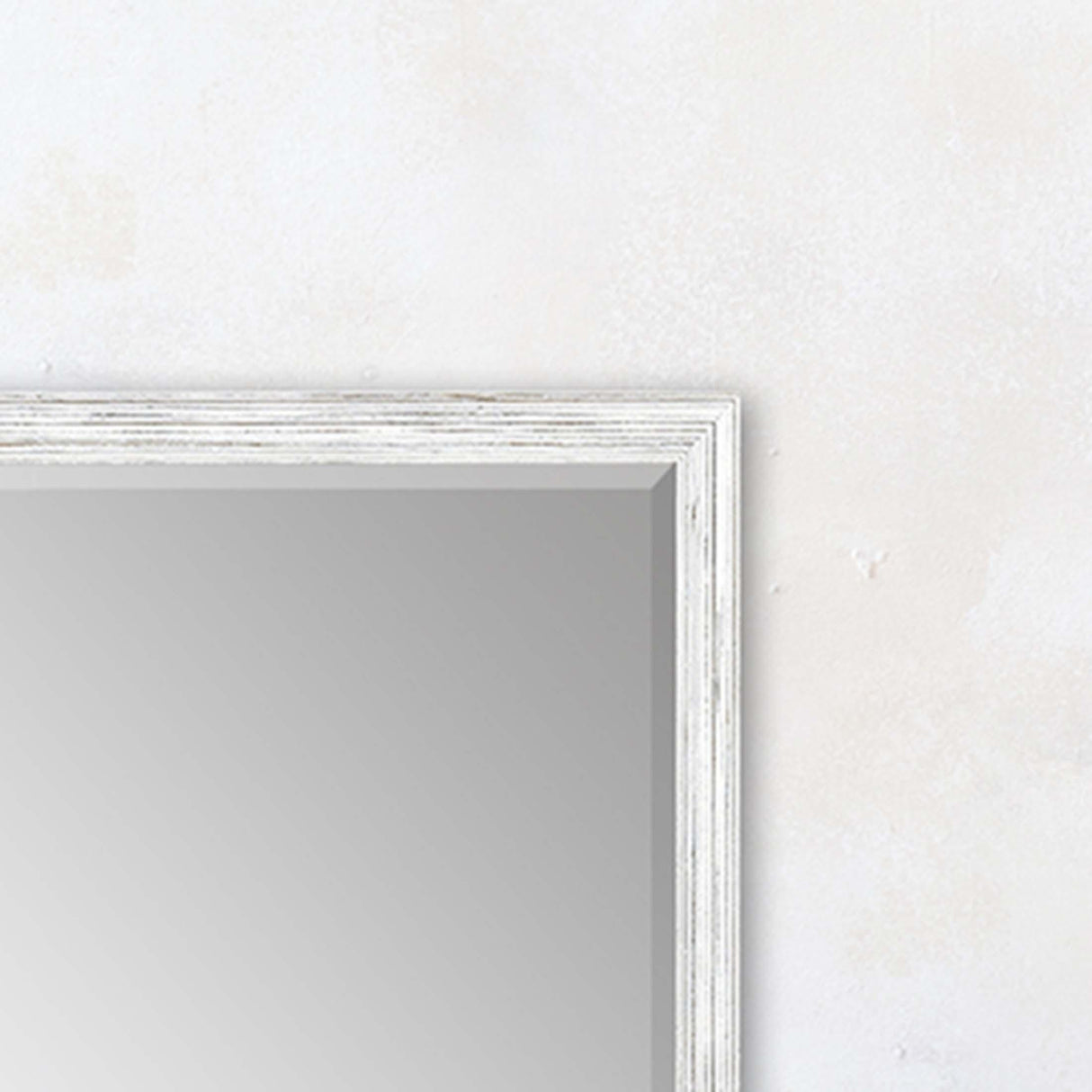 Paragon #418 22 x 28 Beveled White 31 X 25 X 1 Wall Mirror