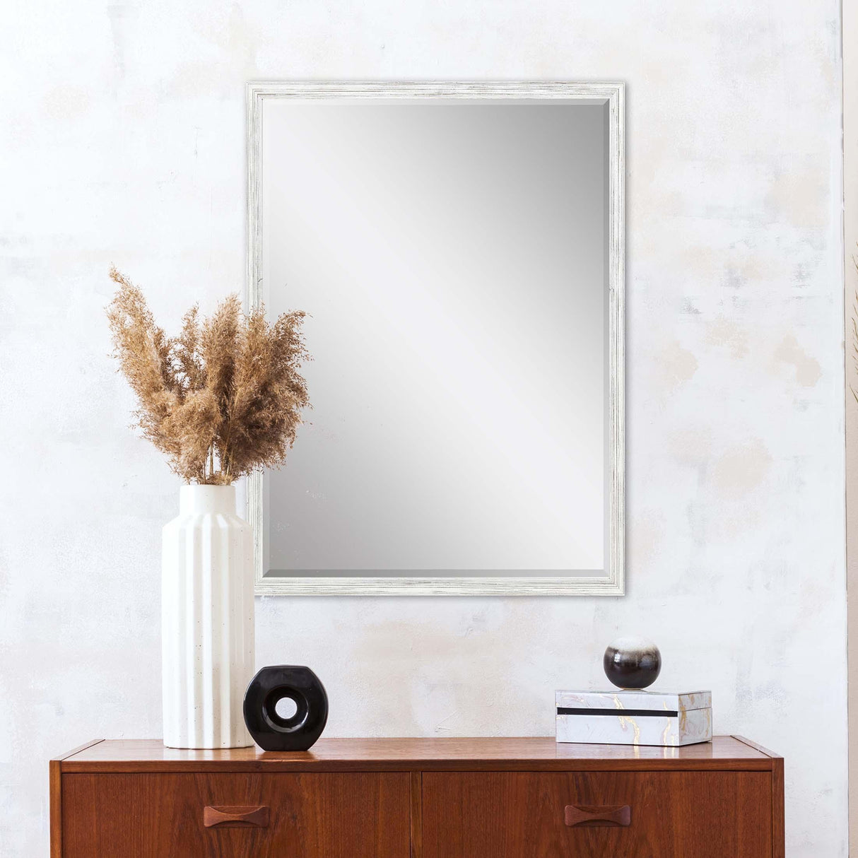 Paragon #418 24 x 36 Beveled White 39 X 27 X 1 Wall Mirror