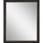 Paragon #843 22 x 28 Beveled Brown 33 X 27 X 2 Wall Mirror