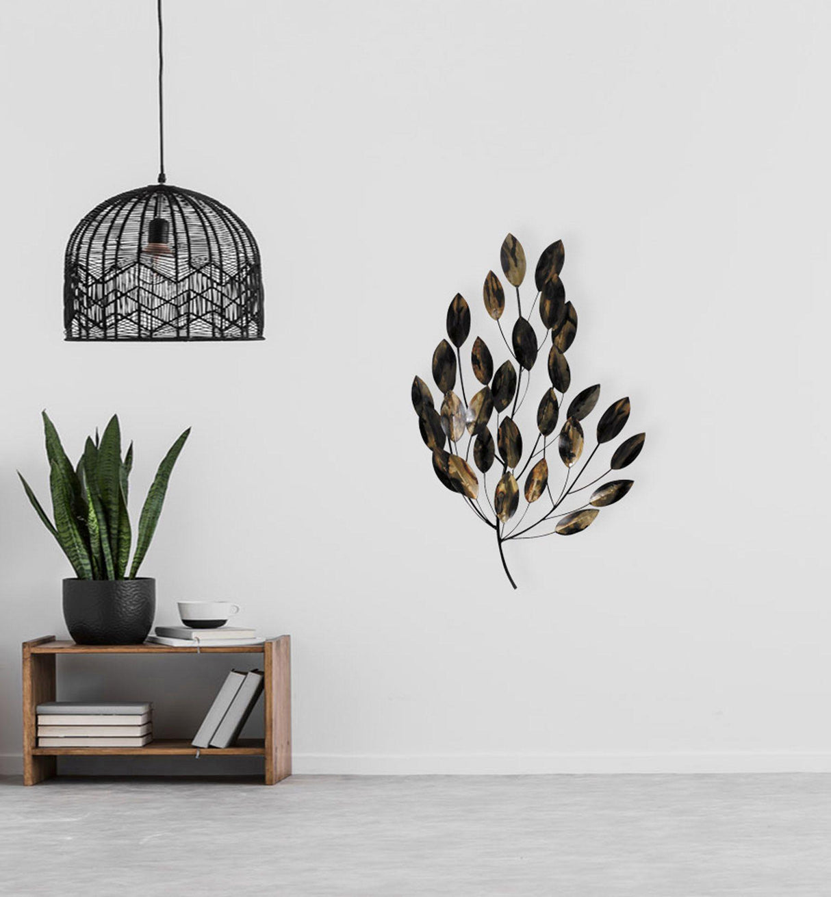 Paragon Bronze Metal Leaves  38 X 27 X 2 Wall Hanging