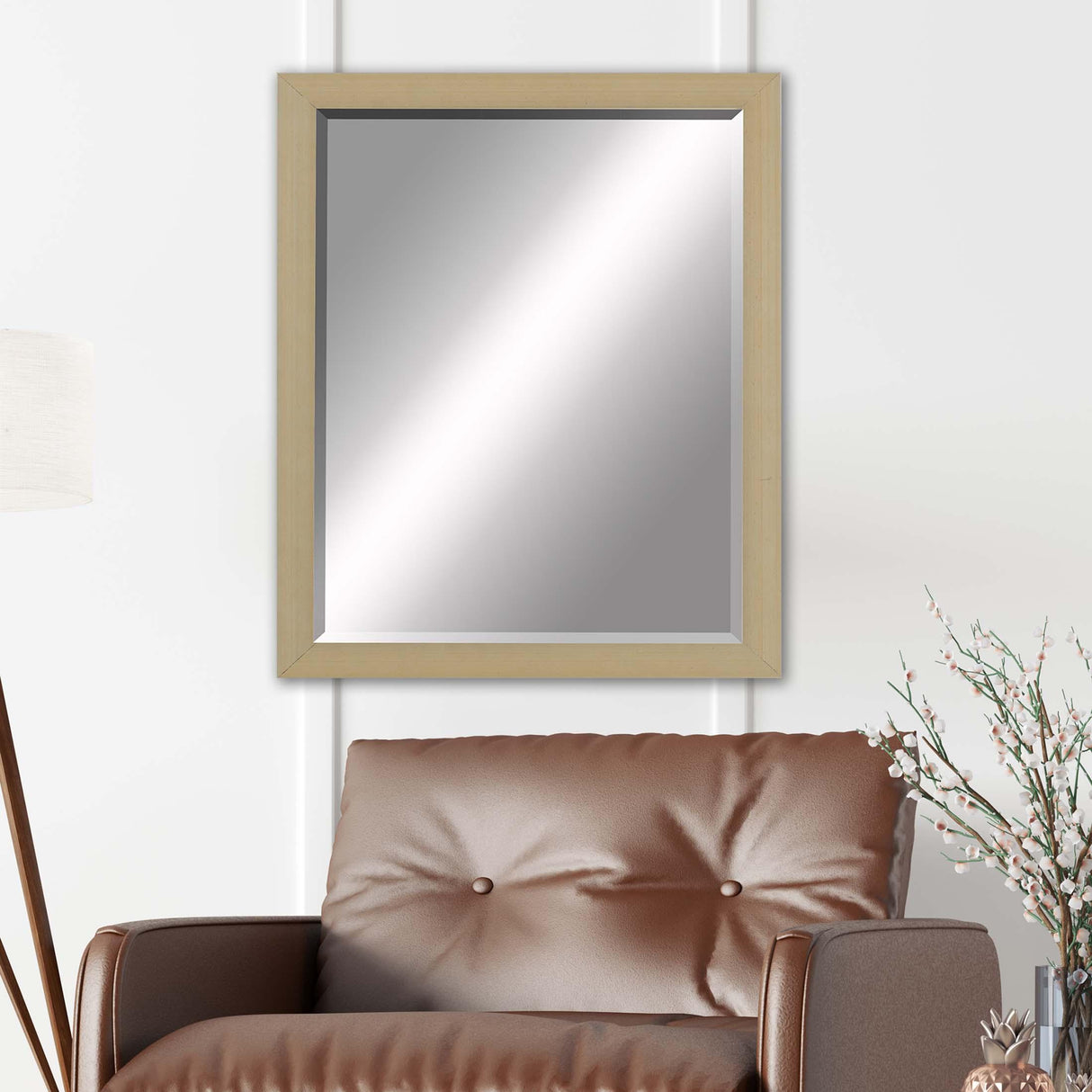 Paragon #633 22 X 28 Beveled Metallic 31 X 25 X 2 Wall Mirror