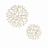 Paragon Golden Structure S/2 Metallic 20 X 20 X 4 Wall Hanging