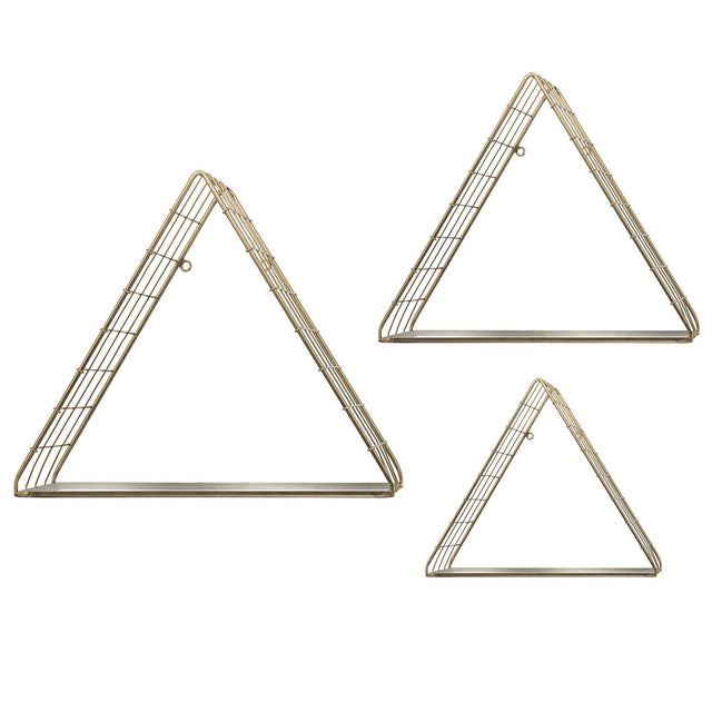 Paragon Golden Triangle S/3 Metallic 14 X 16 X 6 Wall Hanging
