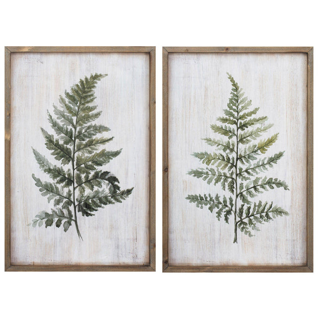 Paragon Ferns S/2 Green 24 X 16 X 1 Wall Art