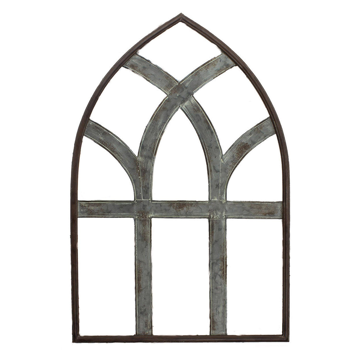 Paragon Metal Arch Gray 35 X 24 X 2 Wall Hanging