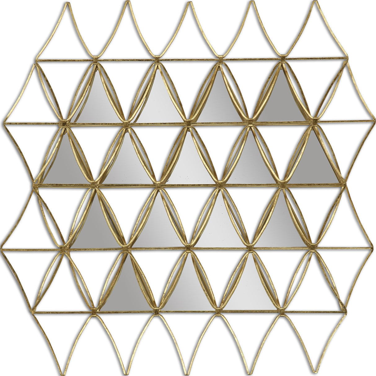 Paragon At Every Angle Mirror Metallic 36 X 35 X 3 Wall Mirror