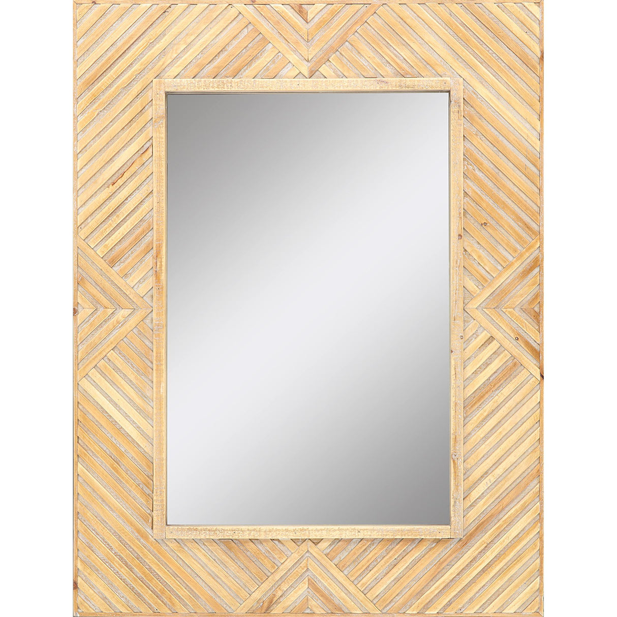 Paragon Martin Mirror Brown 40 X 30 X 2 Wall Mirror