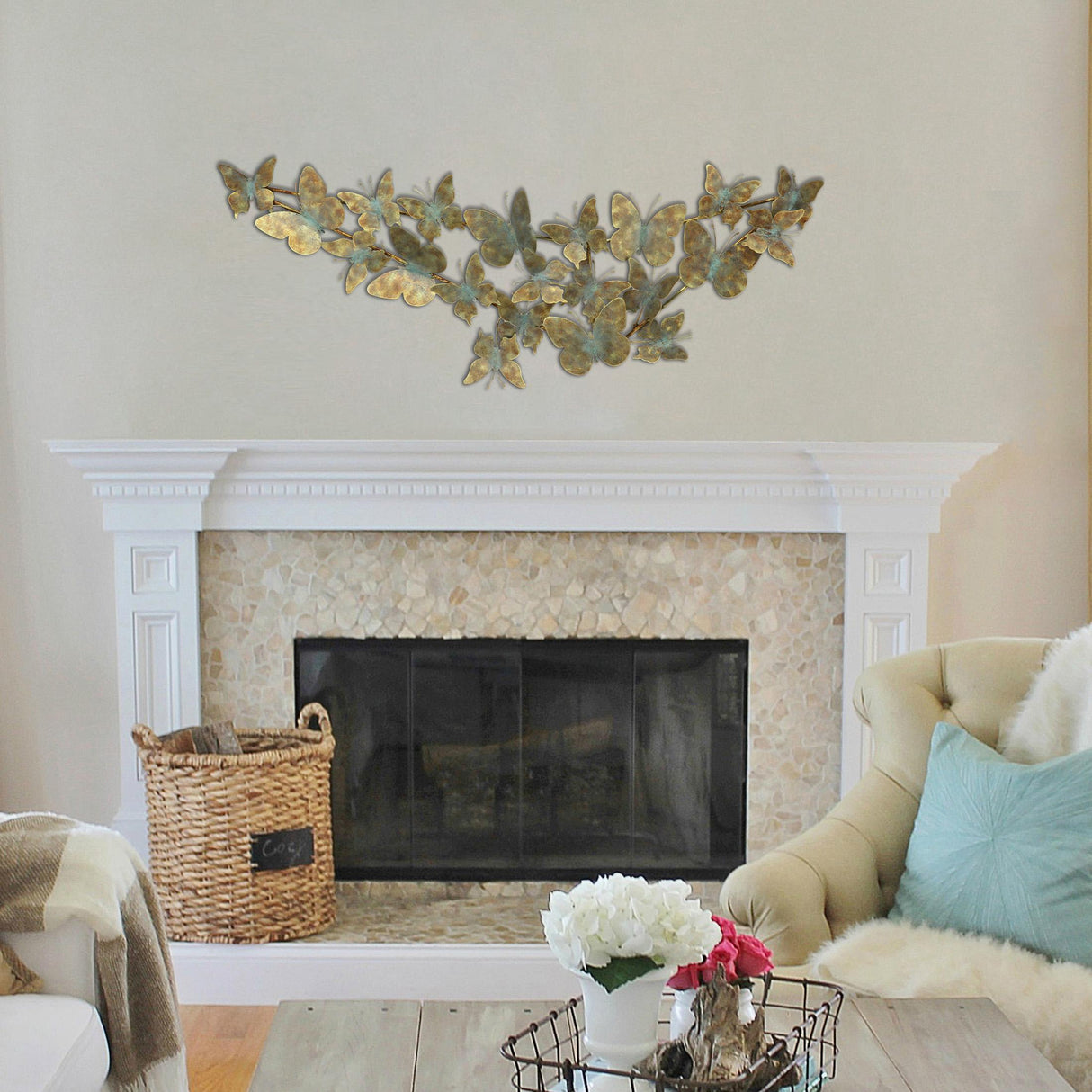 Paragon Nature's Wonder Metallic 17 X 46 X 2 Wall Hanging