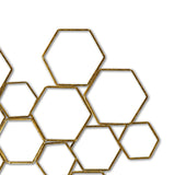 Paragon Golden Movement Metallic 21 X 35 X 2 Wall Hanging