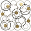 Paragon Opposites Attract Metallic 36 X 36 X 1 Wall Hanging