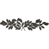 Paragon Trailing Leaves Gray 14 X 51 X 2 Wall Hanging