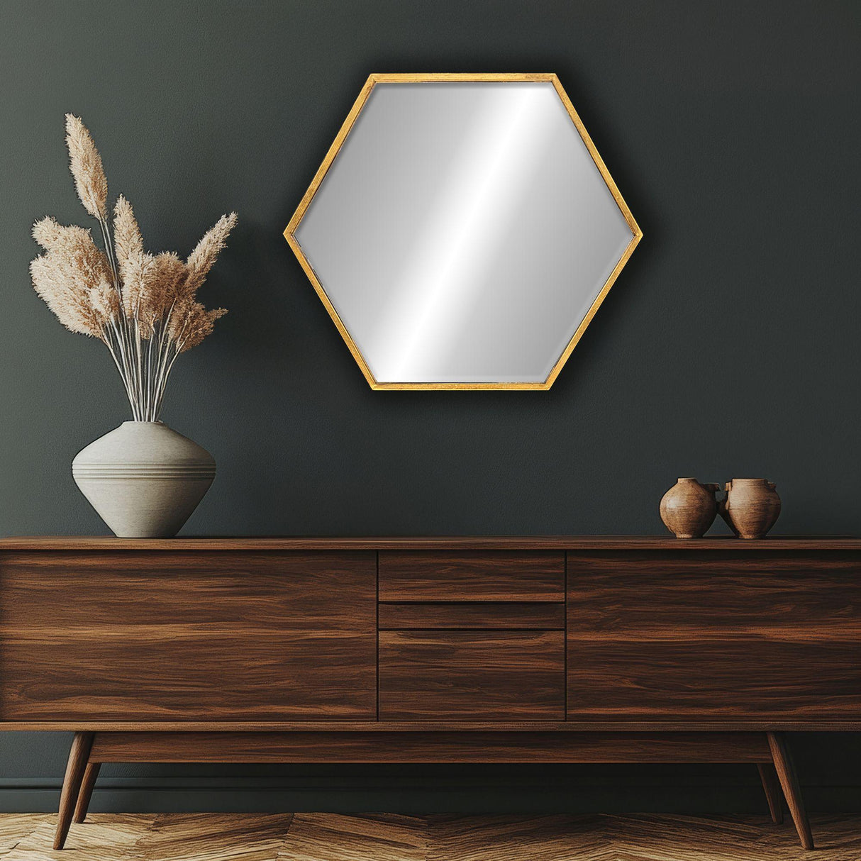 Paragon Nova Mirror - Large Metallic 25 X 28 X 3 Wall Mirror