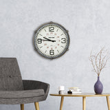 Paragon Manhattan Clock Metallic 19 X 19 X 5 Wall Hanging