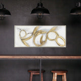 Paragon Marbella 2 Metallic 26 X 62 X 2 Wall Art