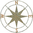 Paragon Compass Points Multi 36 X 36 X 2 Wall Hanging