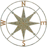 Paragon Compass Points Multi 36 X 36 X 2 Wall Hanging