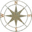 Paragon Compass Points Multi 36 X 36 X 2 Wall Hanging