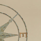 Paragon Compass Points Multi 36 X 36 X 2 Wall Hanging