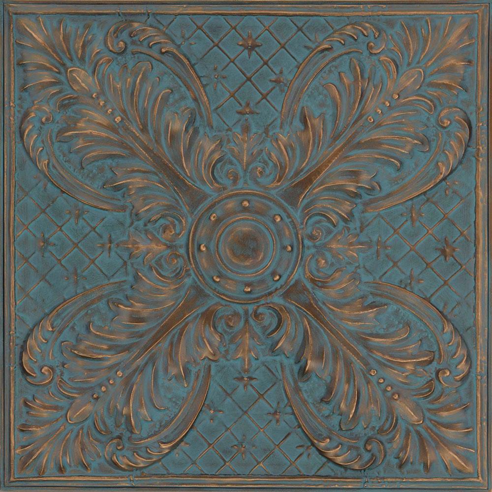 Paragon Remnant Metallic 37 X 37 X 2 Wall Hanging