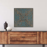Paragon Remnant Metallic 37 X 37 X 2 Wall Hanging