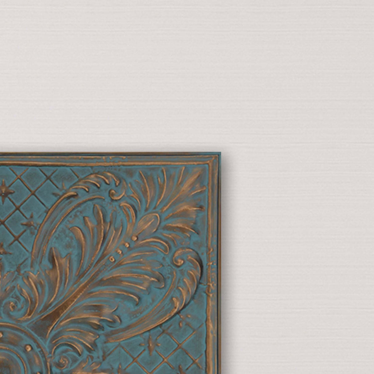 Paragon Remnant Metallic 37 X 37 X 2 Wall Hanging