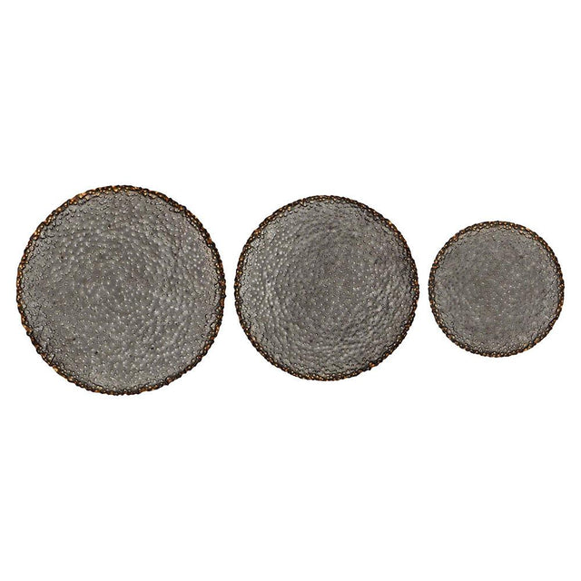 Paragon Metal Play S/3 Neutral 19 X 19 X 2 Wall Hanging