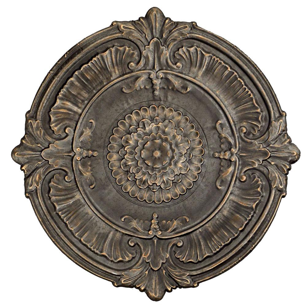Paragon Aged Rosette Metallic 39 X 39 X 2 Wall Hanging