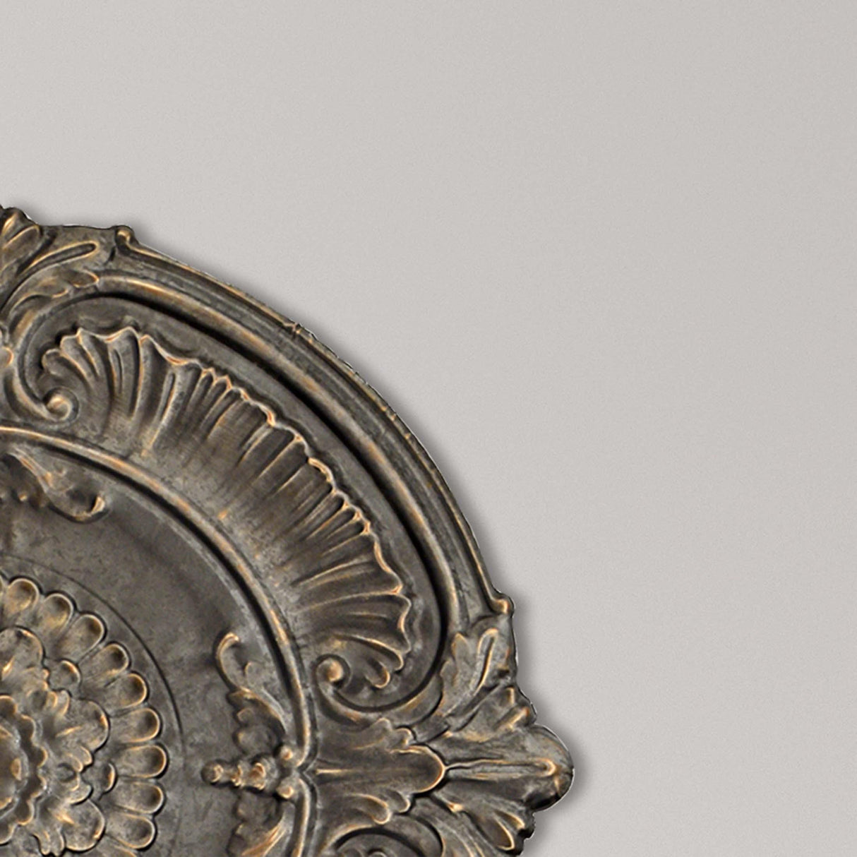 Paragon Aged Rosette Metallic 39 X 39 X 2 Wall Hanging