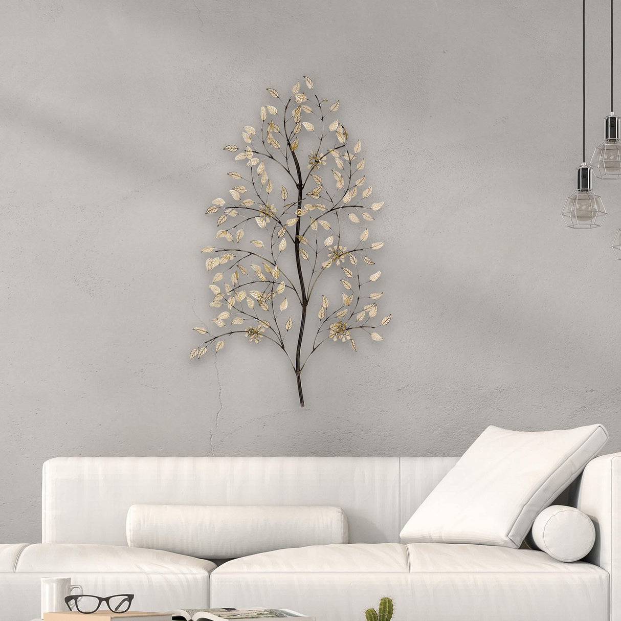 Paragon Golden Fling Metallic 33 X 21 X 5 Wall Hanging