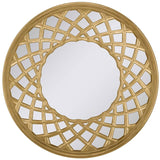 Paragon Golden Dream Mirror Metallic 32 X 32 X 2 Wall Mirror