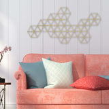 Paragon Golden Geos 1 Metallic 20 X 42 X 4 Wall Hanging
