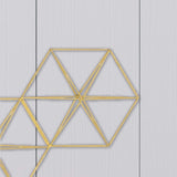 Paragon Golden Geos 1 Metallic 20 X 42 X 4 Wall Hanging
