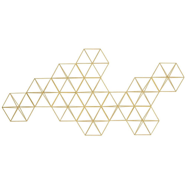Paragon Golden Geos 1 Metallic 20 X 42 X 4 Wall Hanging