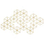 Paragon Golden Geos 2 Metallic 26 X 40 X 4 Wall Hanging