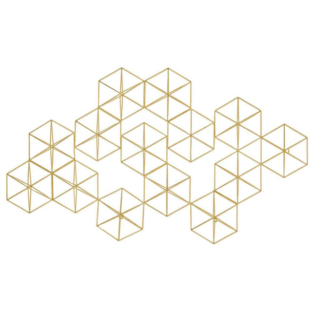 Paragon Golden Geos 2 Metallic 26 X 40 X 4 Wall Hanging