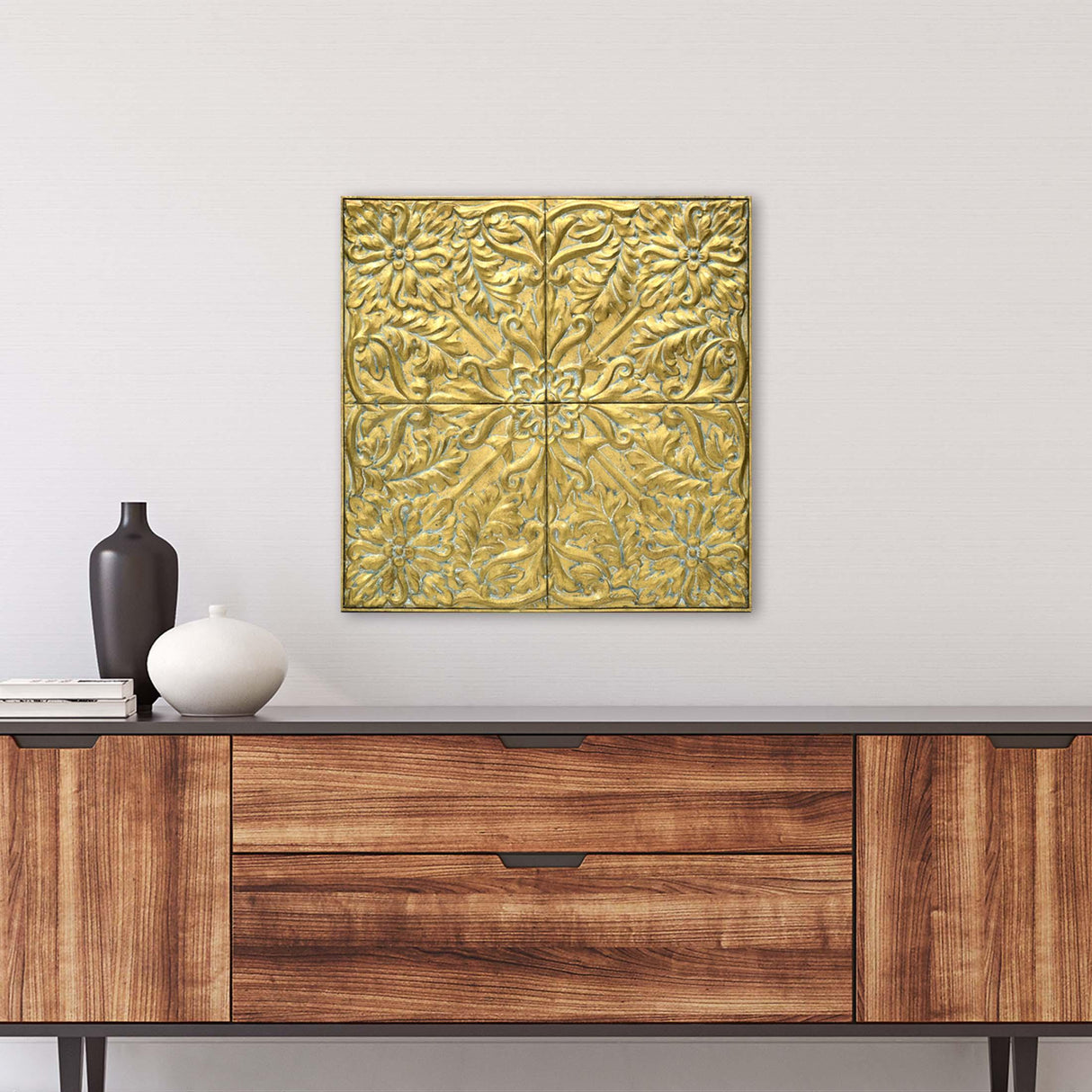 Paragon Gilded Journey Metallic 36 X 36 X 2 Wall Hanging