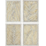 Paragon Palm Fronds S/4 Neutral 27 X 19 X 2 Wall Hanging