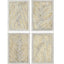 Paragon Palm Fronds S/4 Neutral 27 X 19 X 2 Wall Hanging