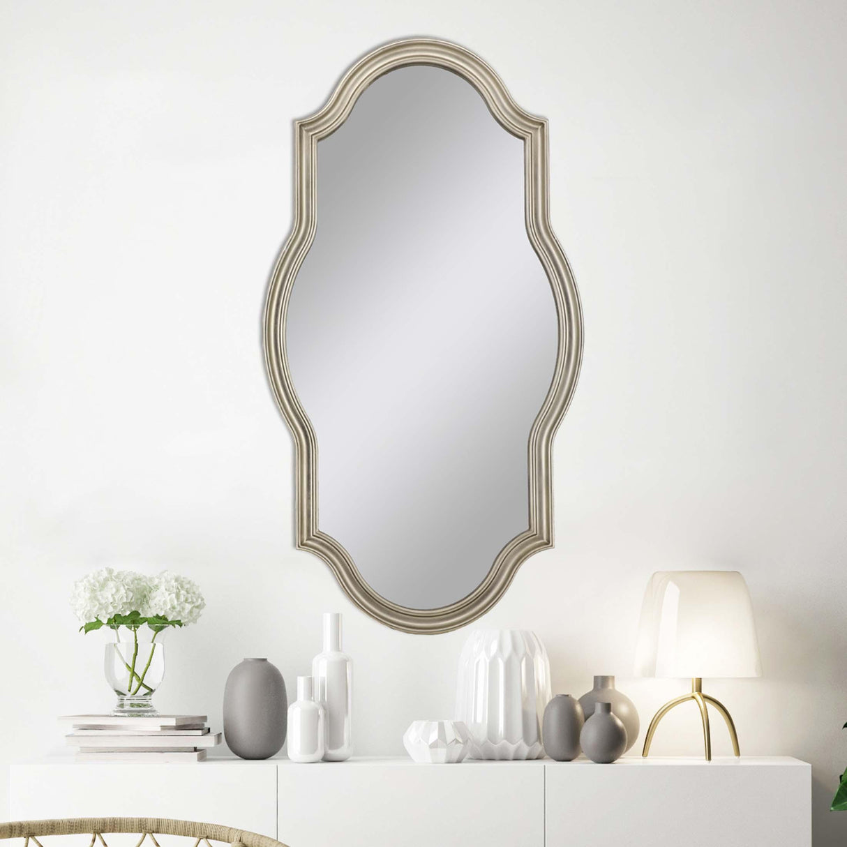 Paragon Ainsworth Mirror Metallic 52 X 28 X 2 Wall Mirror