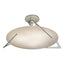 Hubbardton Forge 2024 Sterling Alabaster Callisto Semi-Flush
