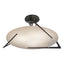 Hubbardton Forge 2024 Ink Alabaster Callisto Semi-Flush