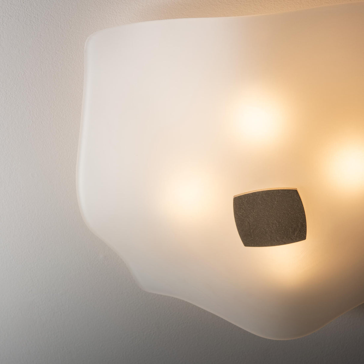 Hubbardton Forge 2025 Soft Gold Frosted Glass (FD) Astra Semi-Flush