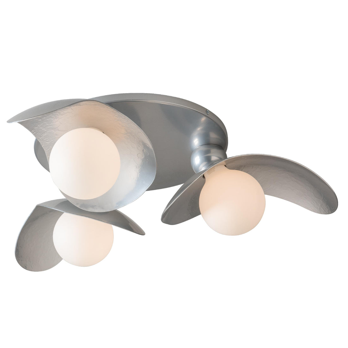 Hubbardton Forge 2025 Sterling Yoki 3-Light Semi-Flush