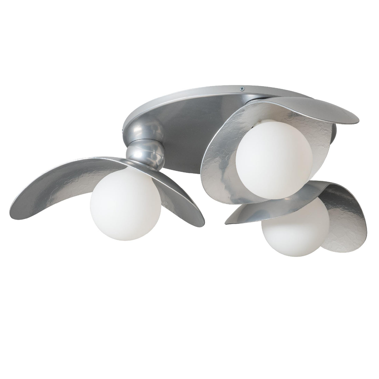 Hubbardton Forge 2025 Sterling Yoki 3-Light Semi-Flush